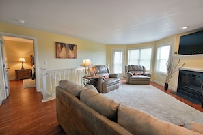 Condo, Multiple Beds, Hot Tub, Golf View (Unit 109 2 BDRM/ 2 BA) | Living area | 42-inch TV with cable channels - Unit 109 2 Bdrm/ 2 BA (Birchwood)