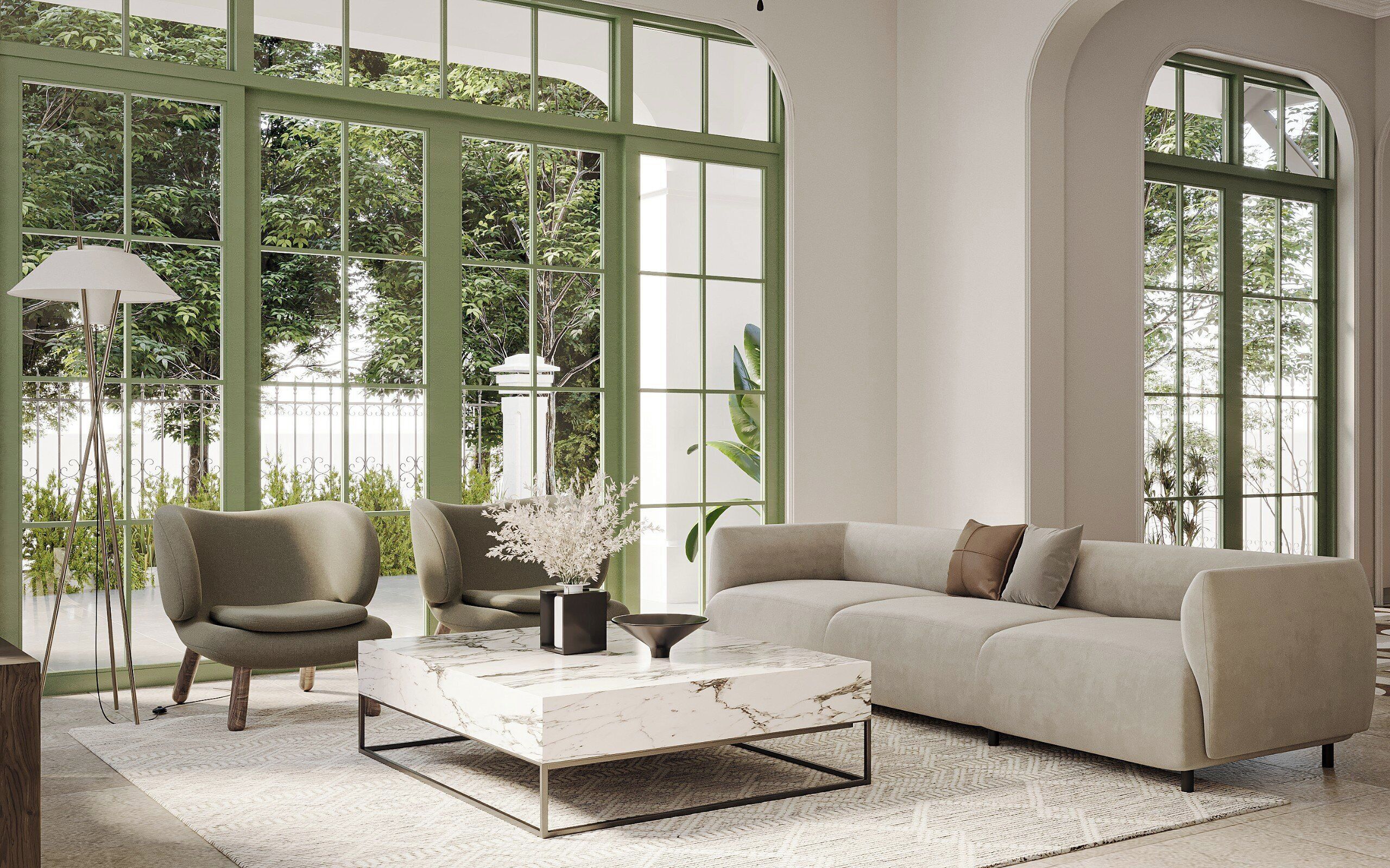 Área de sala de estar