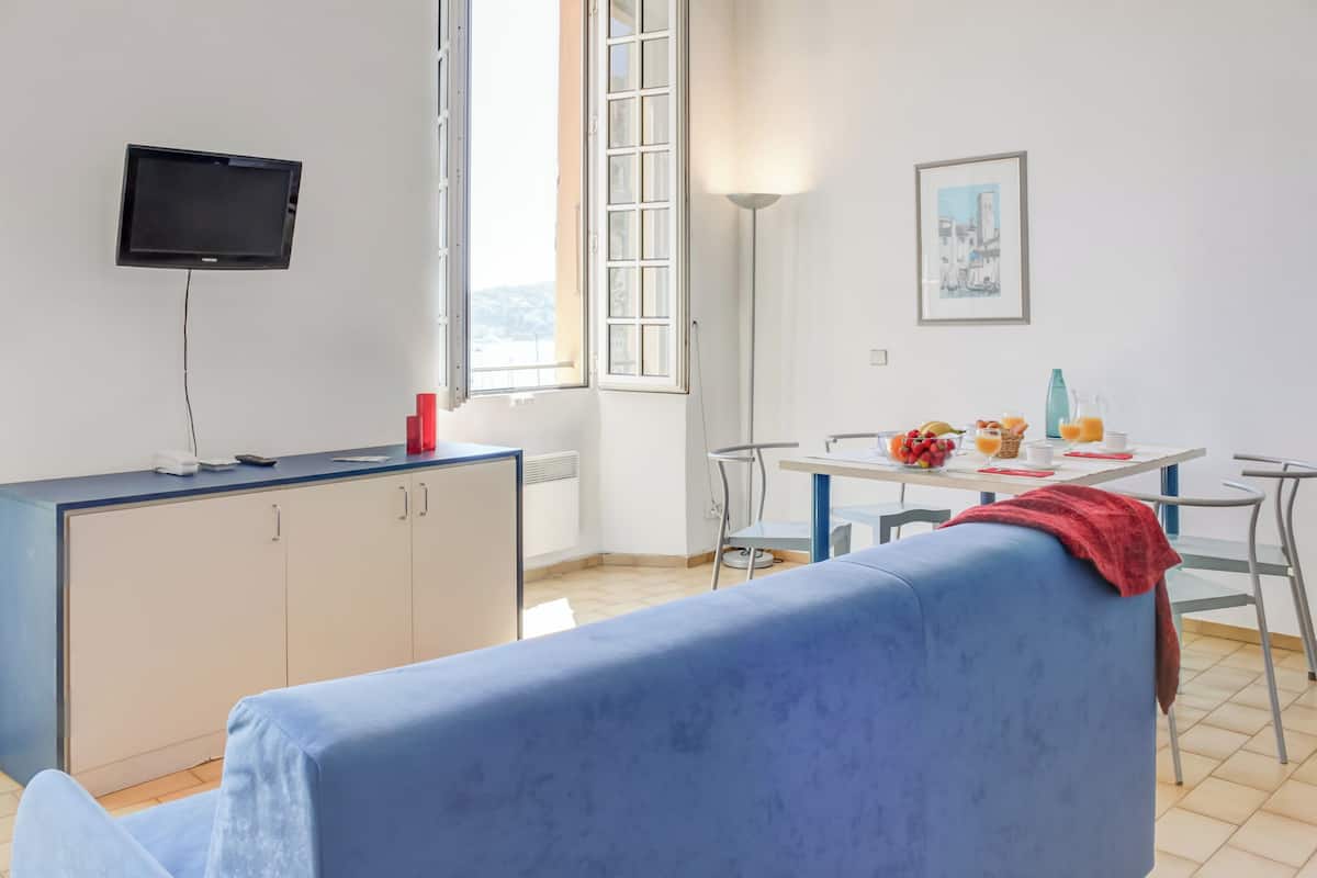 Appartement 6 personnes - 1 chambre + 1 mezzanine | 1 camera, Wi-Fi gratuito, lenzuola
