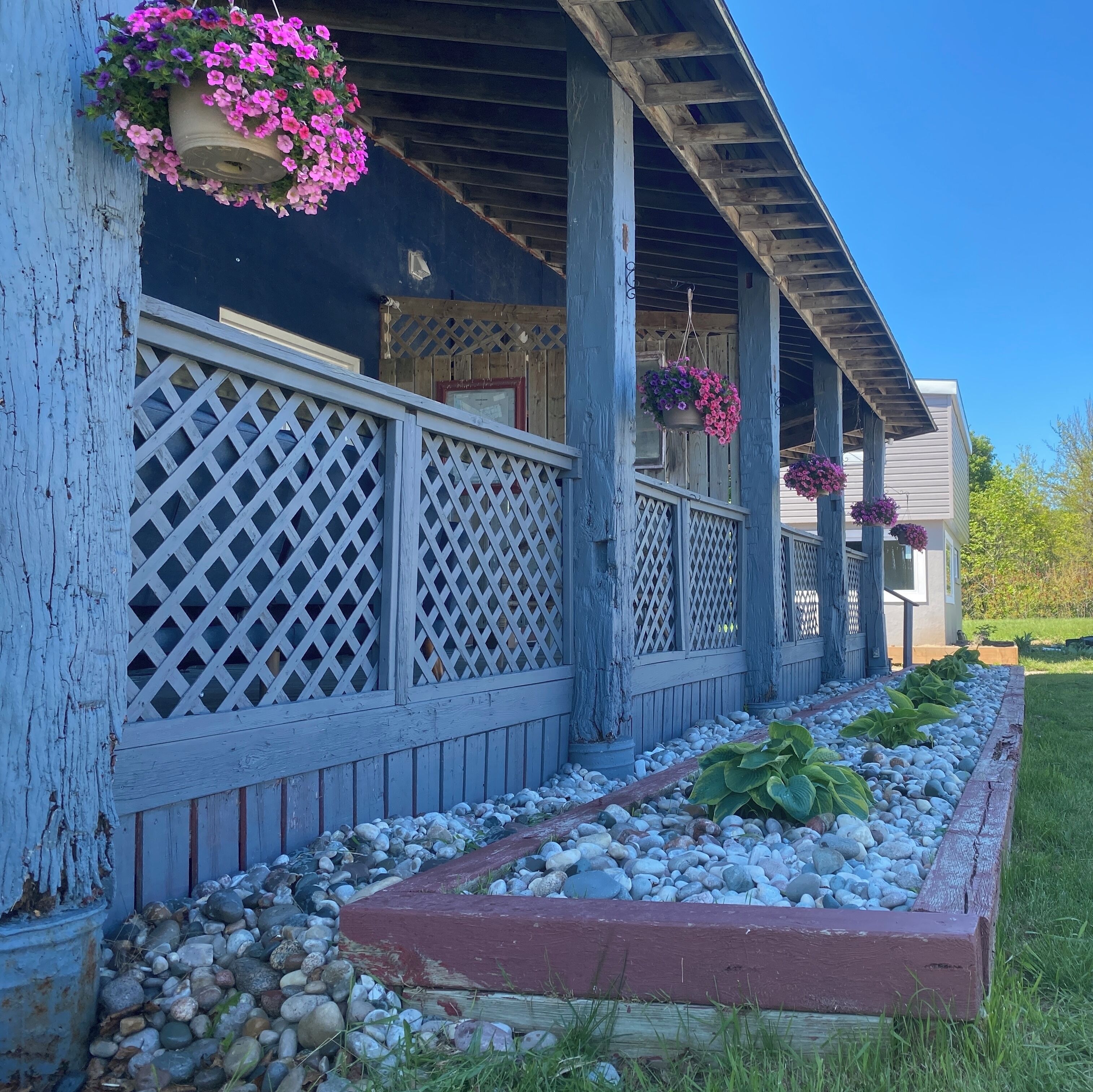 Overnattingsstedets uteområder