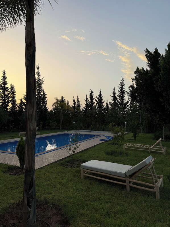 Pool - Charming 3-bedroom villa in serene Taddart with WiFi (taddart)