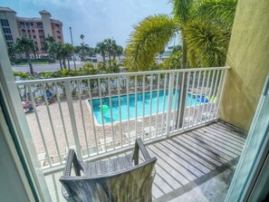 Pool - King Room view of Gulf of Mexico (Treasure Island)