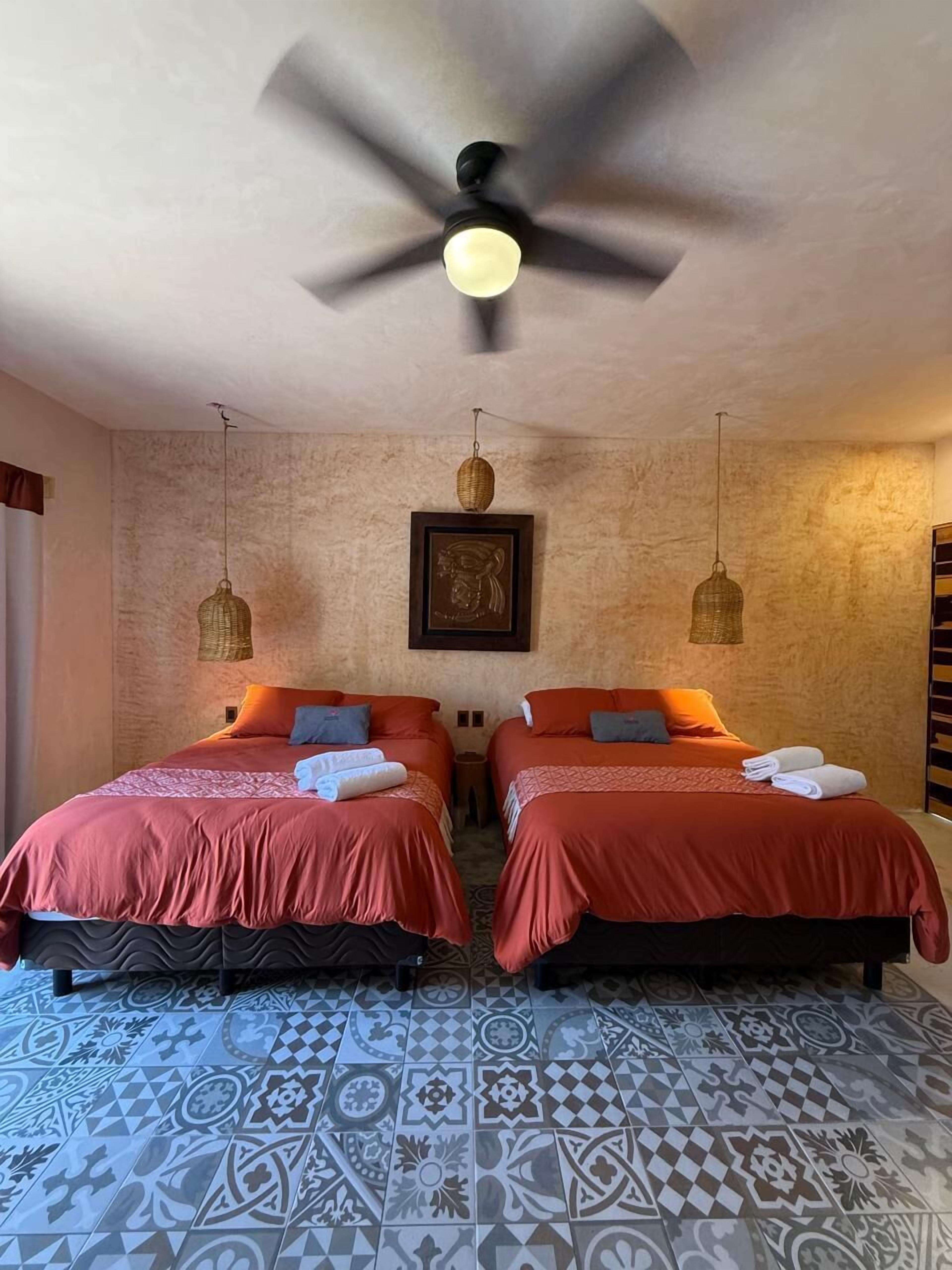 Deluxe Room, 2 Double Beds | Premium bedding, down comforters, Tempur-Pedic beds, free minibar