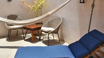 Junior Room, 1 King Bed, Private Pool | Terrace/patio