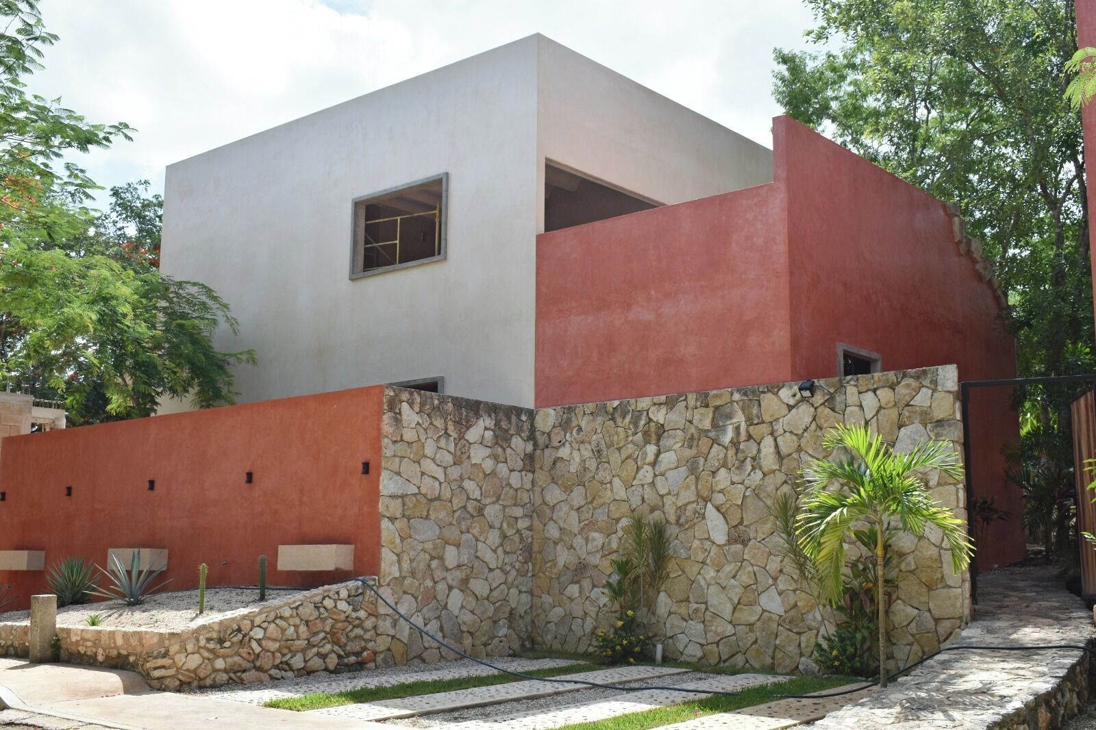 Façade de l’hébergement