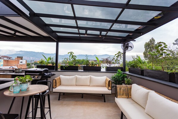 Udendørs spisemuligheder