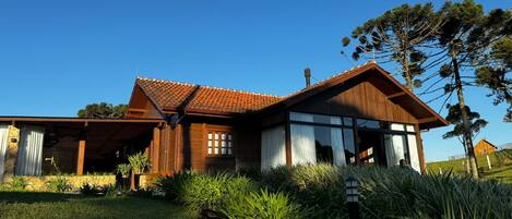 Façade de l’hébergement