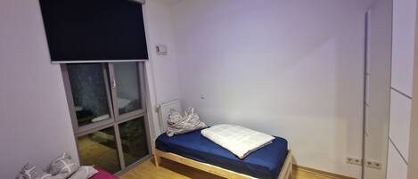 1 soverom og sengetøy