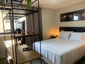 Blackout curtains, free WiFi - Get a Flat 1009 Luxuoso Bienal (São Paulo)