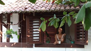 Façade de l’hébergement