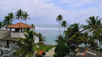 Blick von der Unterkunft