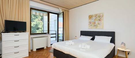 1 Schlafzimmer, kostenloses WLAN, Bettwäsche