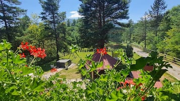 Overnatningsstedets område
