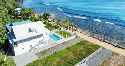 Beach House with Pool