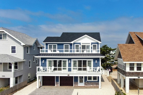 Front of house on Ocean Avenue