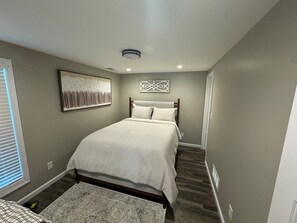 1 soverom, strykejern/-brett, wi-fi og sengetøy