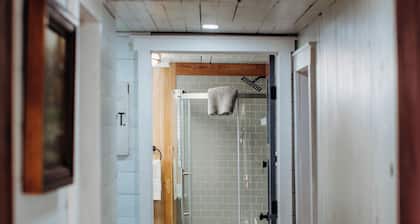 Charming restored Log Cabin in Hoosick Falls NY on the Vermont border