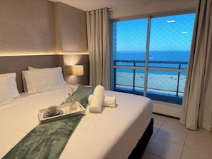 Deluxe Apartment | 2 bedrooms, in-room safe, free WiFi - TERRAÇOS DO ATLÂNTICO - BEIRA MAR (Fortaleza)