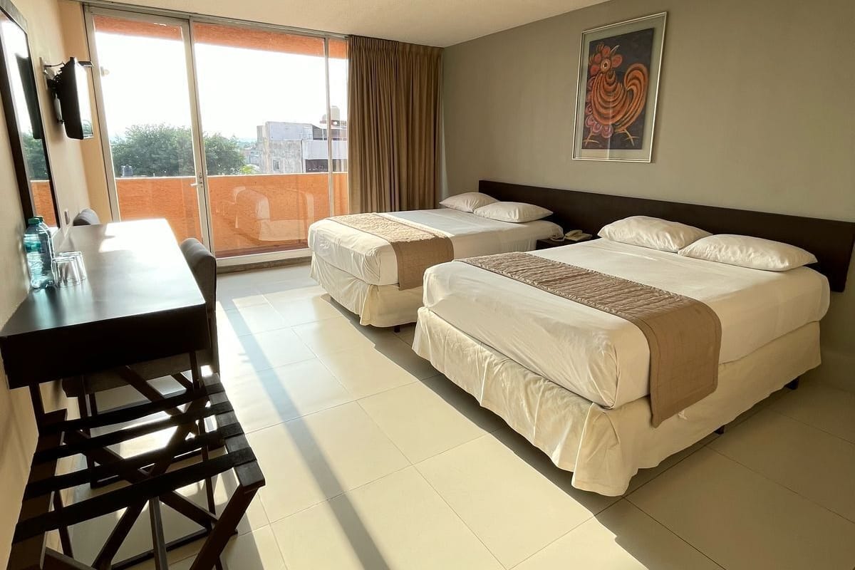 Deluxe Double Room, Balcony, City View | View from room