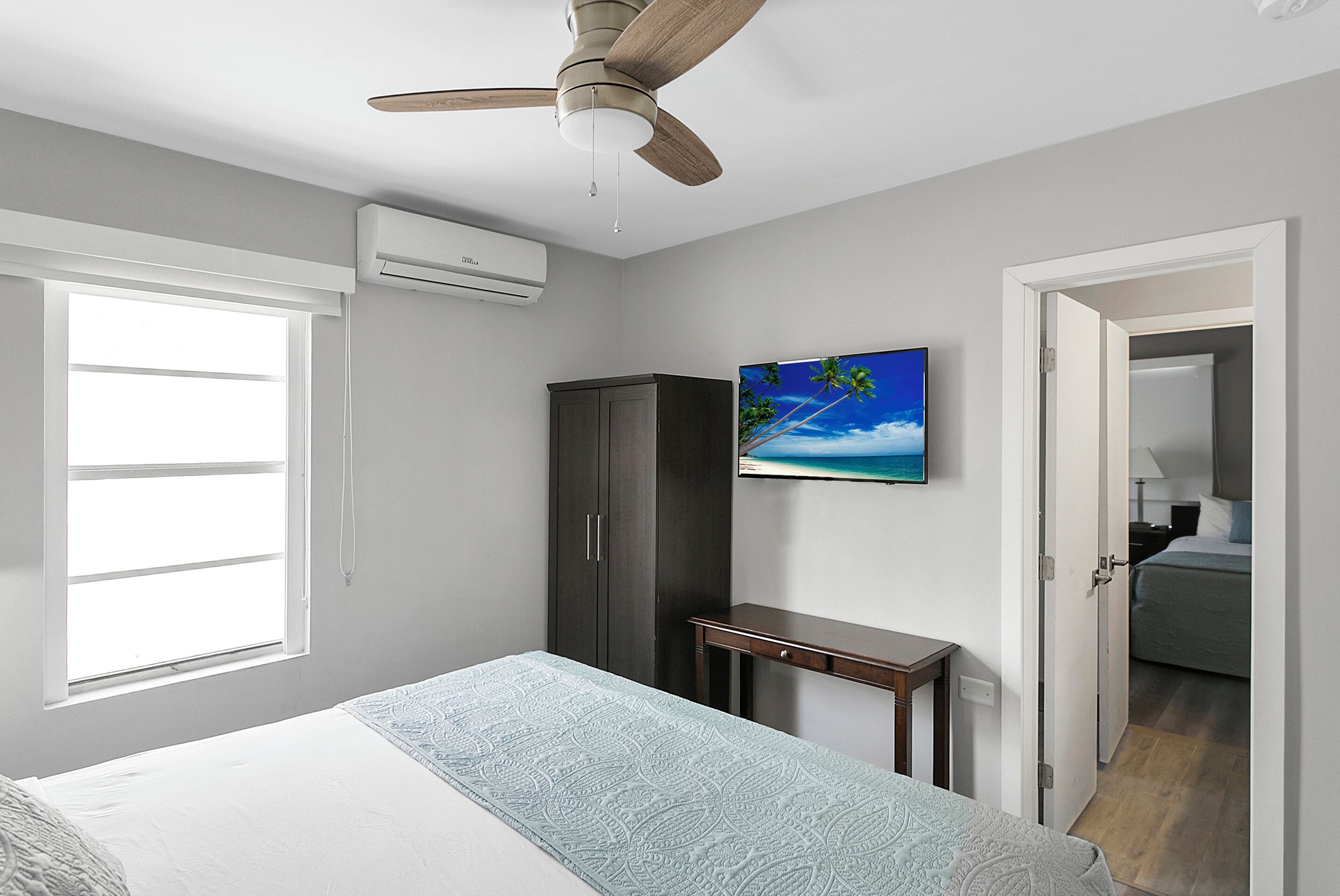 Classic-huoneisto, osittainen valtamerinäköala | 2 makuuhuonetta, silitysrauta/-lauta, ilmainen Wi-Fi