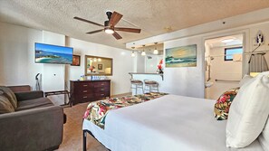 Desk, iron/ironing board, free WiFi, bed sheets