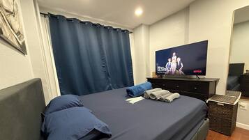 1 bedroom, iron/ironing board, free WiFi, bed sheets