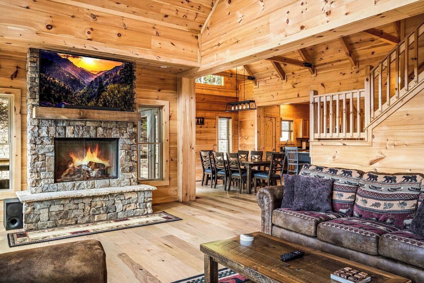 Smart TV, chimenea y tenis de mesa 