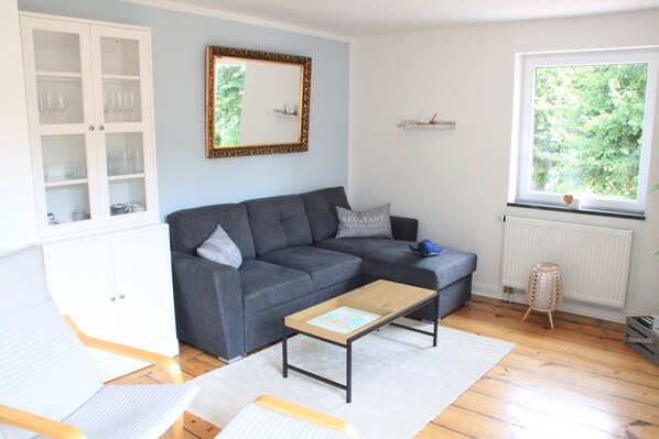 Smart-TV, Bücher, Musikbibliothek