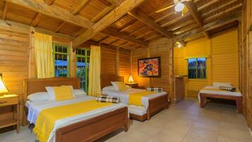 6 bedrooms, laptop workspace