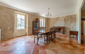 Dining - Awesome home in Virsac with private swimming pool, can be inside or outside (Virsac)