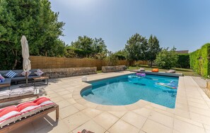 Pool - Awesome home in Virsac with private swimming pool, can be inside or outside (Virsac)