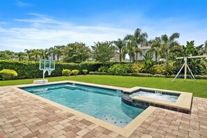 Pool - 8BR Lovely Villa • Swing Set • Pool • Near Disney (Kissimmee)