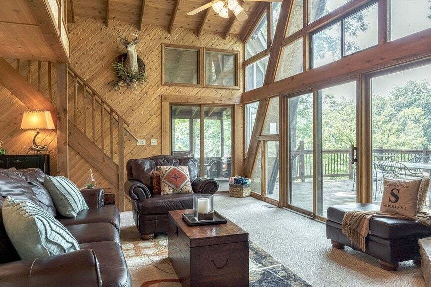Lakefront A-frame | Private Dock + Pets - Innsbrook