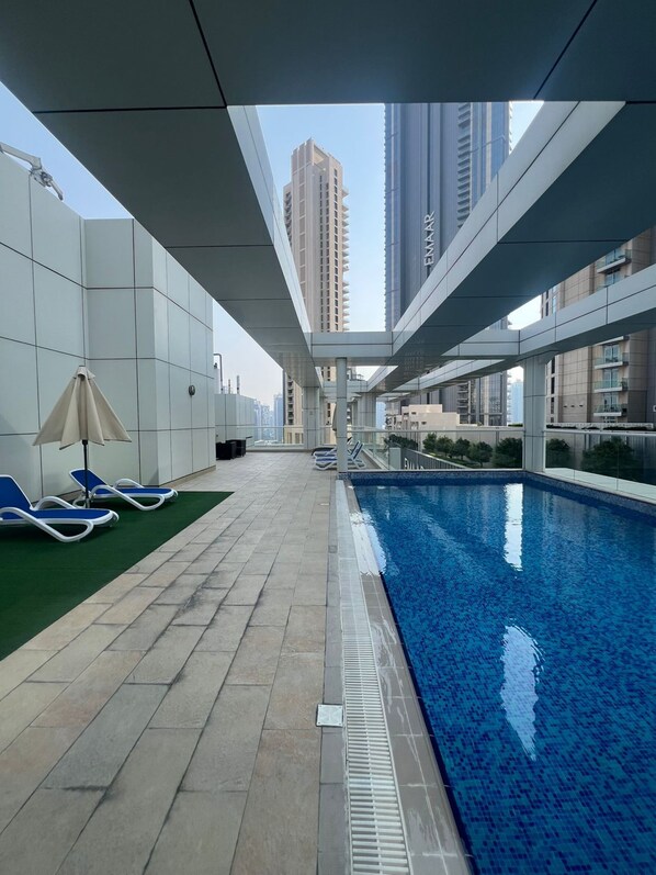 Alberca al aire libre 