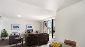 Living area - 1903 Ballah Surfers Paradise beach views (Surfers Paradise)
