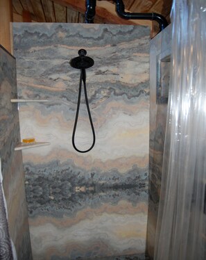 Ducha, toallas