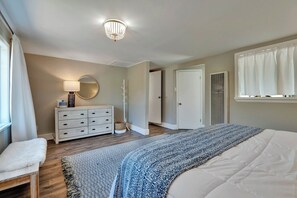 3 chambres, fer et planche Ă repasser, Wi-Fi, draps fournis