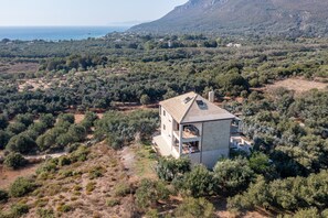 Exterior - Apartment 'Melissa' with Excellent Sea View, Wi-Fi and Air Conditioning (Korfu)