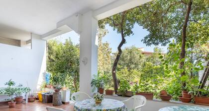Casa de vacaciones 'Sartiglia Domu' con terraza privada, Wi-Fi y aire acondicionado