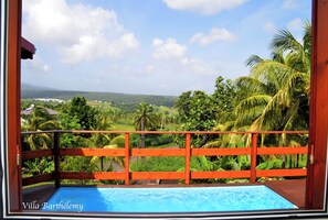 Property grounds - Charmant Chalet Créole Avec sa Piscine Privée (Goyave)