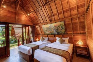 Luksus-værelse med dobbeltseng eller 2 enkeltsenge | Gratis Wi-Fi, sengetøj