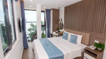 Phòng đôi hoặc 2 giường đơn Deluxe | Minibar, truy cập Internet không dây miễn phí, bộ trải giường