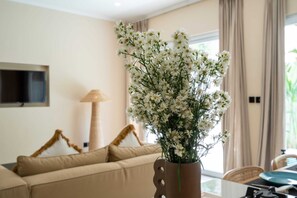 Basic Villa | Living area | TV, streaming services - Villa Palima (Canggu)
