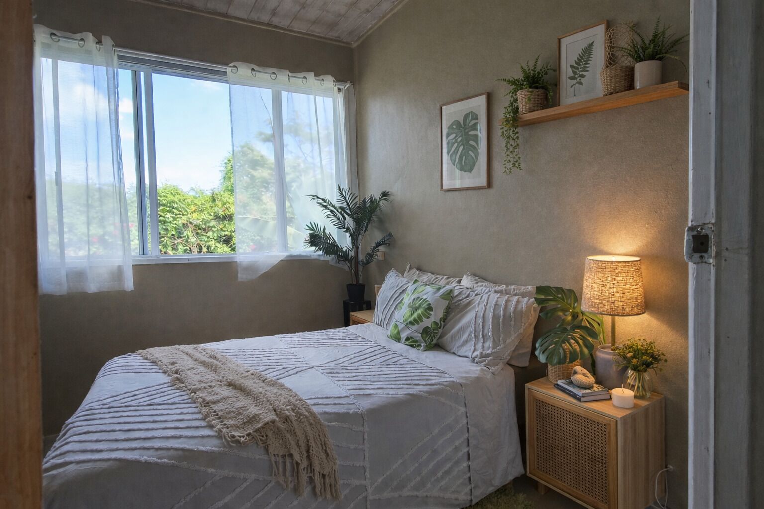 4 habitaciones, tabla de planchar con plancha y wifi gratis 