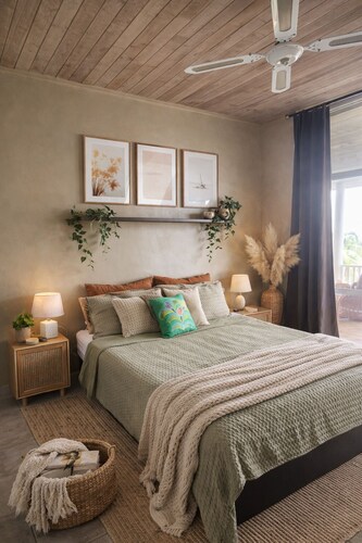 Free unlimited Wifi & AC spacious 4 bedroom