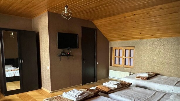 Quadruple Room, City View | Laptop workspace, blackout drapes, soundproofing - Old Street Tbilisi  (Tbilisi)