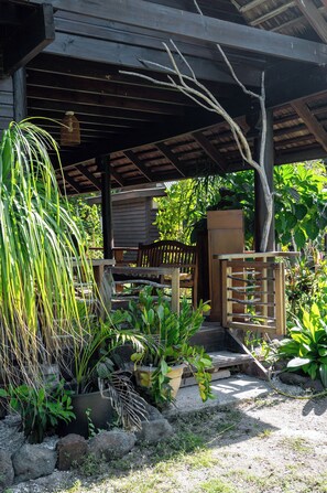 Family House, 3 Bedrooms, Garden View, Mezzanine | Terrace/patio