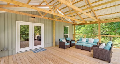 Views on 12 Acres: Ozark Mountain Cabin!