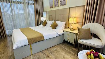 1 makuuhuone, silitysrauta/-lauta, Wi-Fi, vuodevaatteet