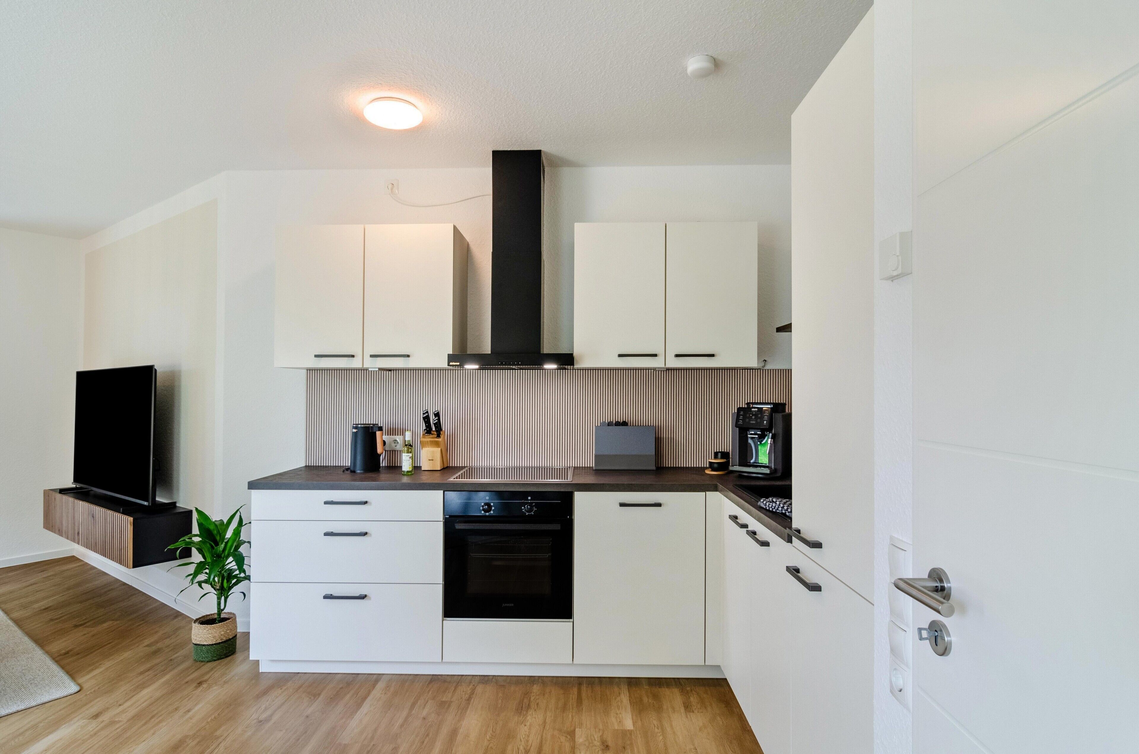 Kühlschrank, Ofen, Herdplatte, Geschirrspüler